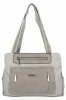 Dámská kabelka shopper bag Hernan světle šedá 3892